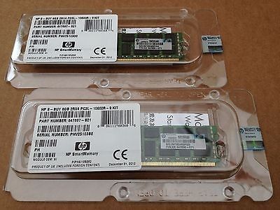 HPE 16GB (1x16GB) Dual Rank x4 PC3L-10600 (DDR3-1333) Registered CAS-9 LP Memory Kit (647901-B21) 